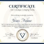 SkillVox Academy Course Completion Certificate